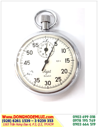 AGATS 15 JEWELS; Đồng hồ bấm giờ bằng cơ AGATS 15 JEWELS chính hãng (Bảo hành 2 năm)